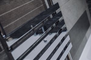 Vertical Ladder Radiator- click for photo gallery